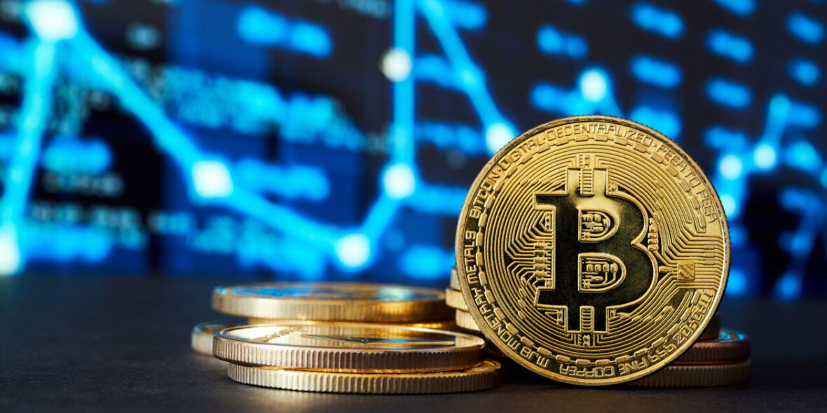 a stack of gold coins, Metaplanet, bitcoin