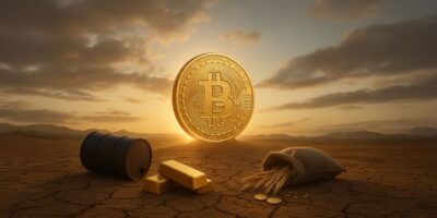 BTC Tops, Commodities Slide