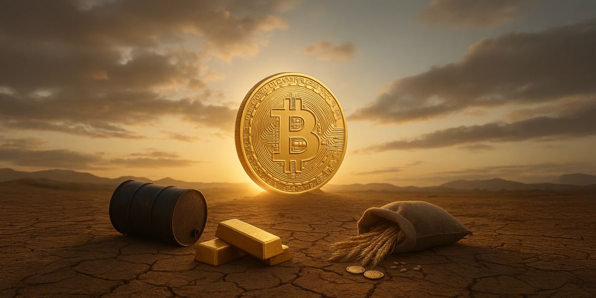 BTC Tops, Commodities Slide