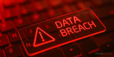 a red light on a keyboard with data breach label. Sweden’s Massive Data Leak: 100M Records Exposed in Atonish Security Failure