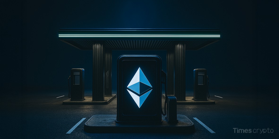 a gas station with a sign. Ethereum Gas Limit Jumps 21% as Validators Push for 45M Cap