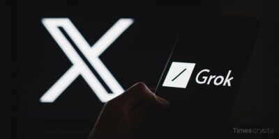 a hand holding a sign, Grok Turns X Into a Crypto Trend Detector for Smart Investors