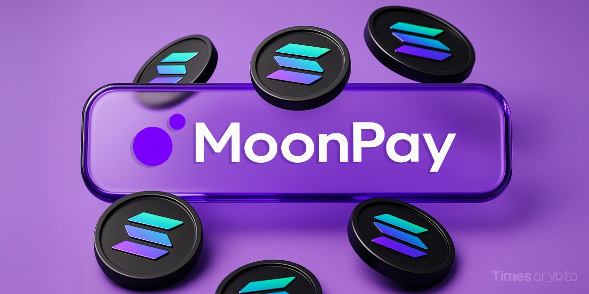 a group of Solana (SOL) Tokens with a logo on it. MoonPay Enters Crypto Yield Game With 8.49% Solana Staking