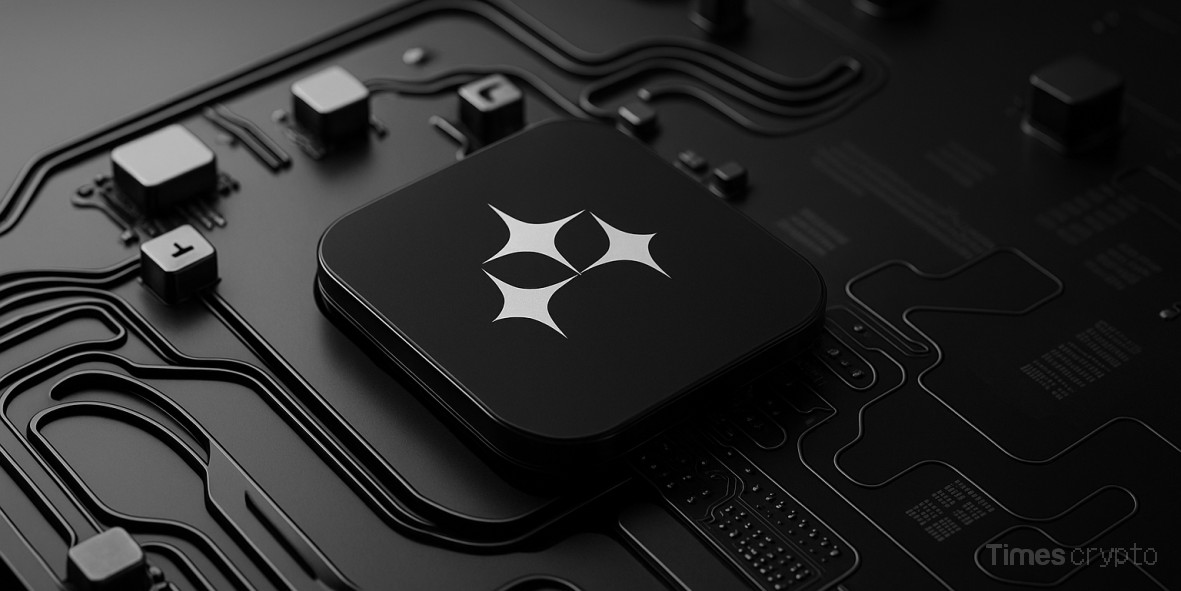 a black square object with a white logo on it. Poseidon AI Secures $15M From a16z to Build AI's Missing Data Physical Layer