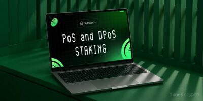 a laptop with a screen on. Symbiosis Upgrades to Open Staking: SIS Holders Can Now Validate or Delegate Their Stake