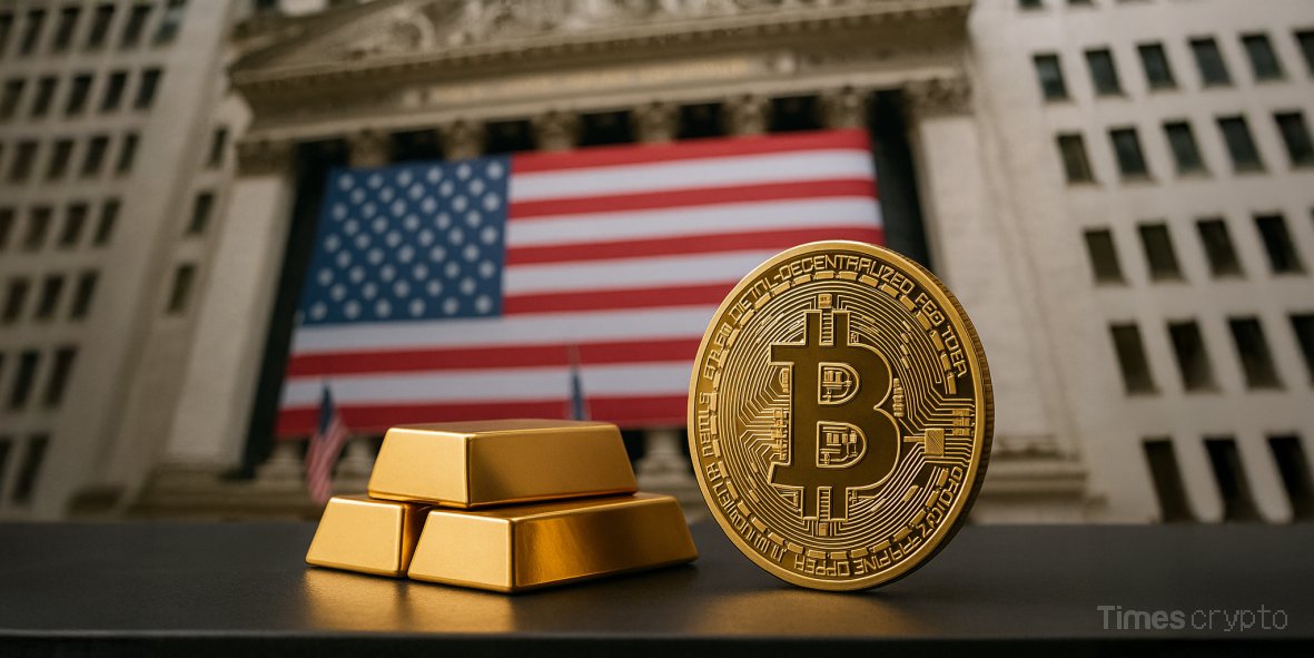US Market Open BTC & Gold