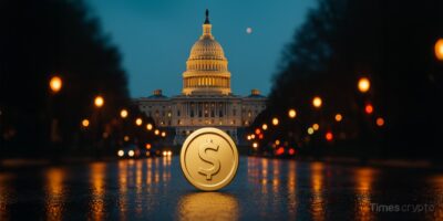 a coin on the road, GENIUS Act Passes as House Delivers Landmark Win, stablecoin