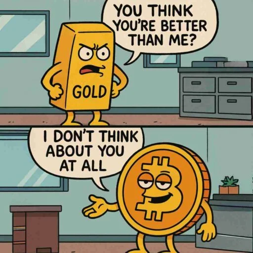 Gold & BTC Meme
