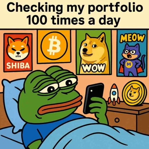 Pepe Portfolio Meme