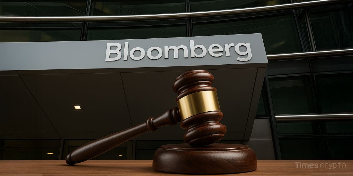 a gavel on a table. Tron Founder Justin Sun Sues Bloomberg Over Crypto Holdings Leak