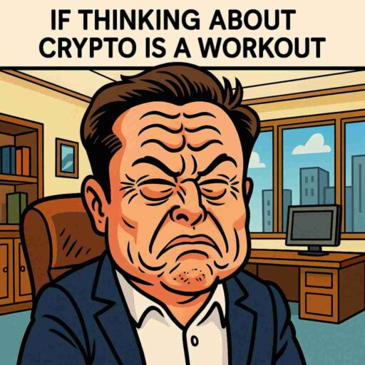 Elon Musk Workout Crypto Meme