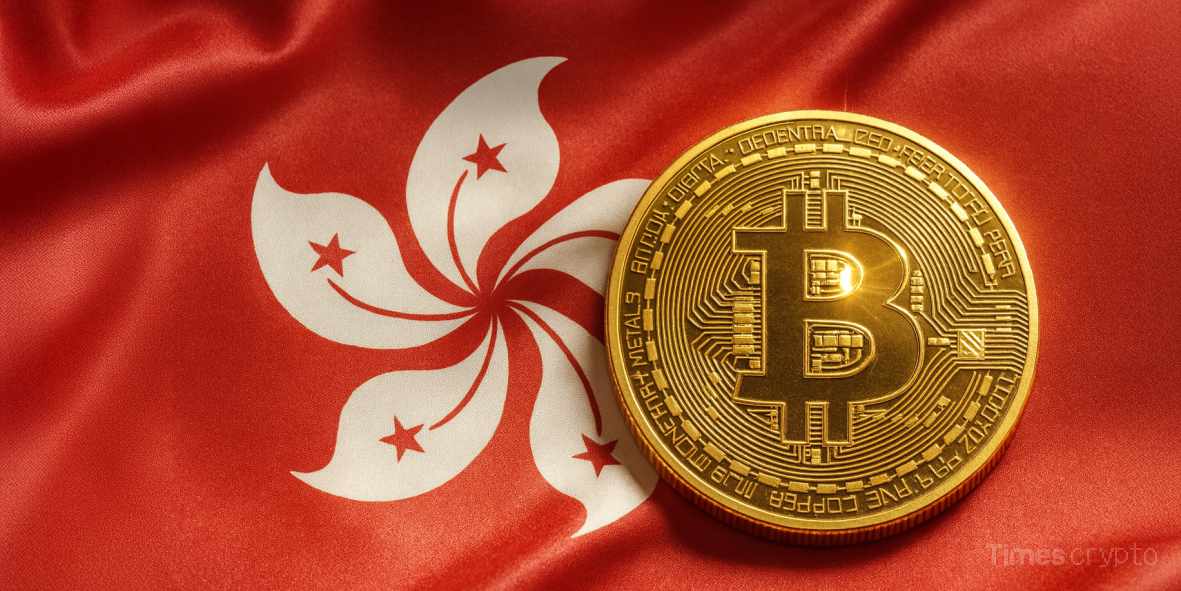 a gold bitcoin coin on a Hong Kong flag. Stronger Custody Standards Set to Reshape Hong Kong’s Digital Asset Market