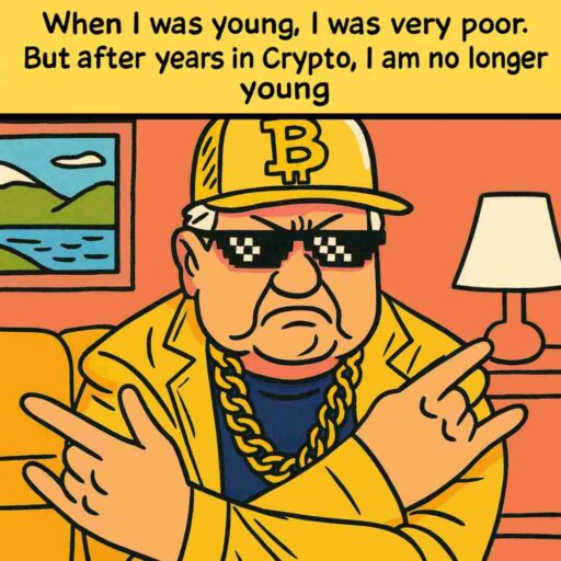 Poor Old Crypto Meme