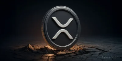 a silver coin with a Ripple (XRP) symbol on the ground. Gemini's XRP Credit Card Launches: Earn 4% Crypto Back on Everyday Spending