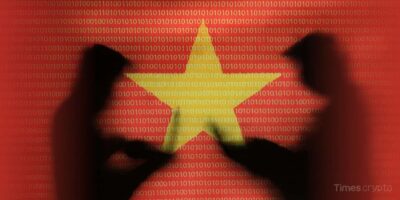 Silhouettes against Vietnam's digital backdrop. Massive  Vietnam Data Breach: National Credit Center Hacked - Protect Your Crypto!