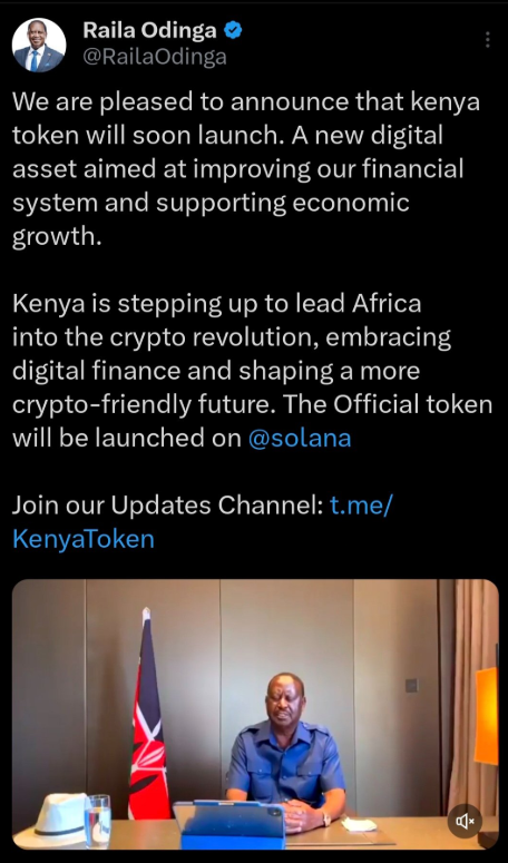 Kenya Token Scam: A crypto scam involving the Kenya Token has collapsed after investigators uncovered a sophisticated deepfake video of former Prime Minister Raila Odinga that was used to promote the scam.