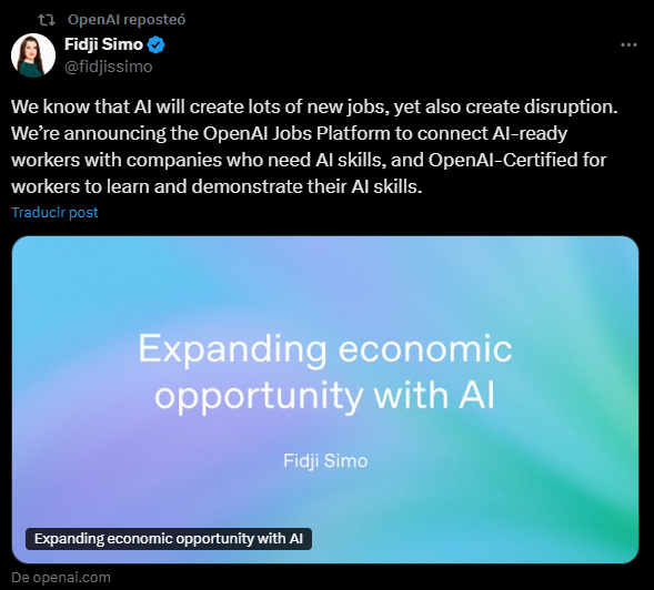 OpenAI Announces AI-Powered Hiring Platform to Rival LinkedIn AI-Powered Hiring Platform: OpenAIโs Job Platform and AI certification program aim to democratize the current workforce demand with new capabilities.