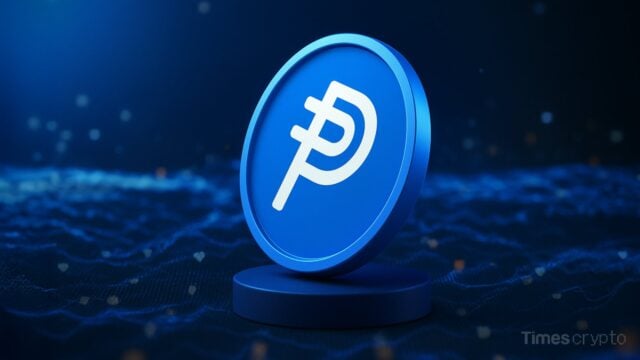 Blue Paypal's PYUSD stablecoin on display. Paxos PYUSD Mint Mistake Creates a $300 Trillion Phantom