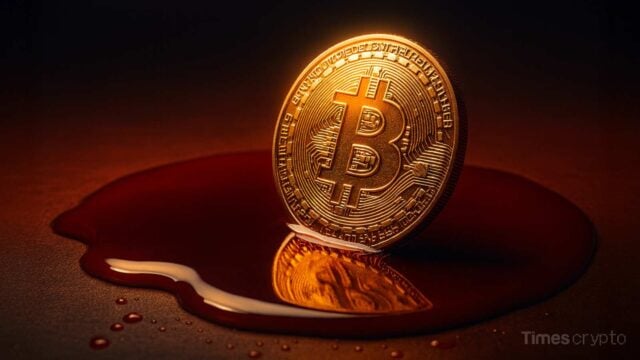 Bitcoin on a pool of liquid. Crypto Market Crash Triggers Record B Liquidations Amid Tariff Panic & Insider Trading Suspicion 