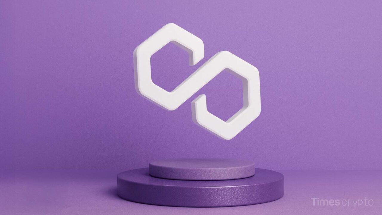 Polygon 3D logo on purple background. Polygon Rio Upgrade Revolutionizes Payments with 5,000 TPS and Instant Finality
