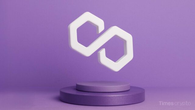 Polygon 3D logo on purple background. Polygon Rio Upgrade Revolutionizes Payments with 5,000 TPS and Instant Finality