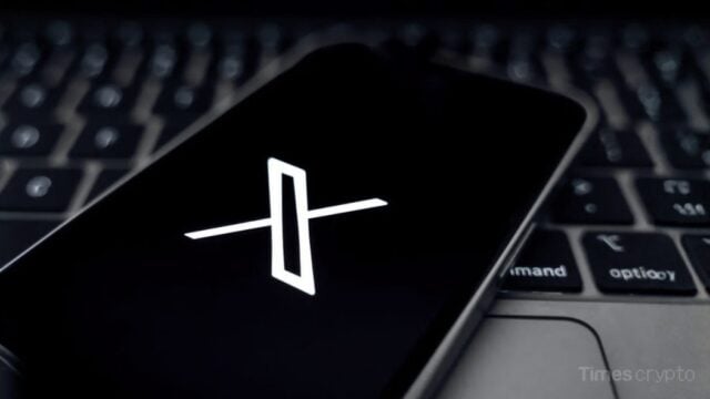 Phone displaying X logo on keyboard. X Handle Marketplace Launches, Valuing Rare Usernames at Over  Million