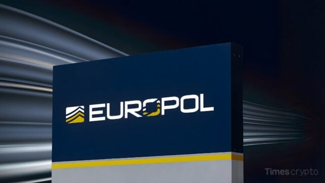 Europol logo on a dark background. Europol Dismantles Major Latvian Crypto Phishing Ring in International Sting