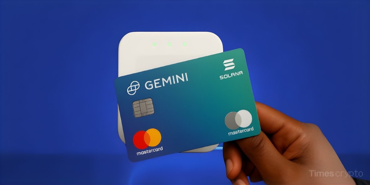 Gemini Solana credit card with reader. Gemini Solana Credit Card Offers 4% Spendings Rewards & 6.77% Staking Yield