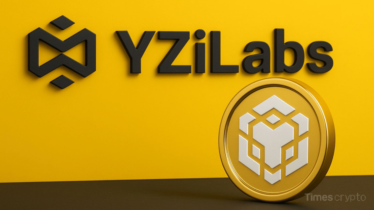 YZiLabs logo with BNB coin. YZi Labs Builder Fund Deploys $1B to Supercharge BNB Ecosystem