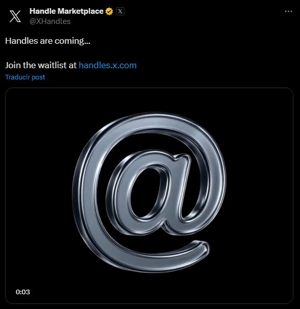 X Handle Marketplace Launches, Valuing Rare Usernames at Over $1 Million: The platform's new marketplace turns dormant usernames into digital assets, creating a new revenue stream while drawing parallels to Web3 identity trends.