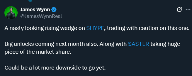 Here's why this Crypto Trader warns HYPE could crash below $40! 2 image 27