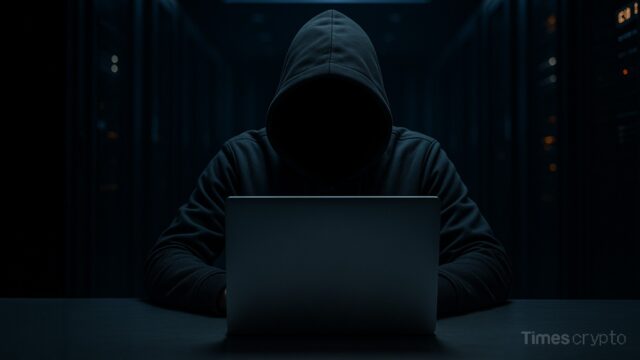 A hacker with a laptop in a dark background. Balancer Exploit Drains $120M in Major DeFi Security Breach