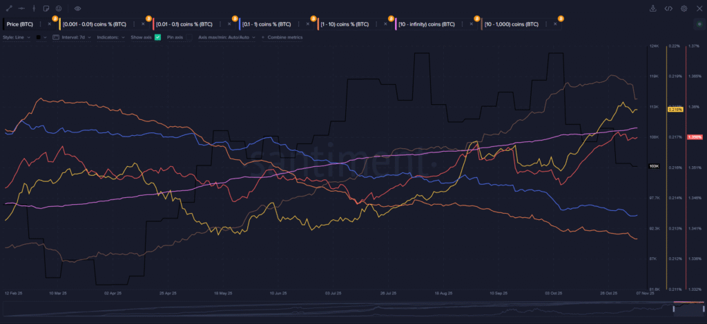 Cryptocurrency Weekly Price Prediction: BTC, ETH, and XRP remained Red on Market Fears 6 BTC Whale 16112025