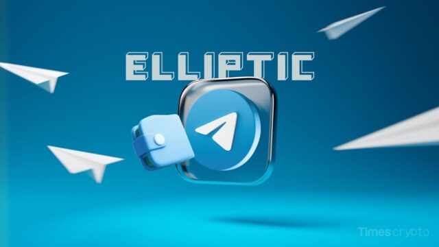 Elliptic and Telegram logo with paper planes. Compliance for Telegram Wallet & its +100M Users Get Major Boost Through Elliptic Partnership