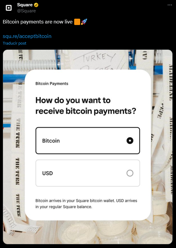 Square Bitcoin Payments Now Live! Pay with Crypto to 4M U.S. Businesses image 111