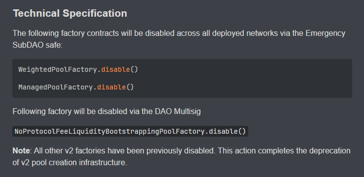 Balancer v3 Proposal Seeks to Disable v2 Pool Factories Following Security Incident Balancer v3 Proposal Seeks to Disable v2 Pool Factories Following Security Incident: DeFi protocol moves to transition entirely to upgraded v3 architecture in security-focused migration.