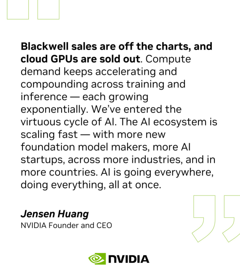 Nvidia Earnings Smash Records With $57B Quarter, Lifting Crypto & Tech Markets Nvidia Earnings Smash Records With $57B Quarter, Lifting Crypto & Tech Markets: AI chip giant's massive beat sparks tech rally and pushes Bitcoin back above $92,000 as bubble fears ease.