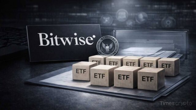 Bitwise logo with ETF blocks displayed. Bitwise ETFs Expansion: Firm Files for 11 New Altcoin Strategy Funds