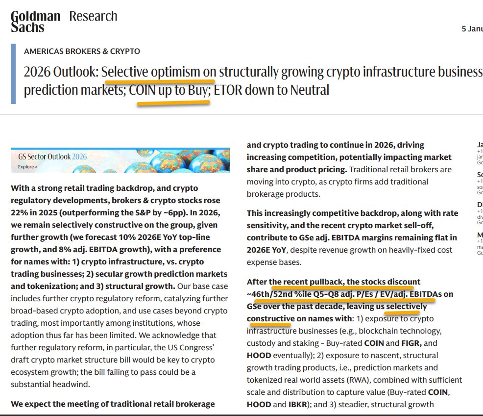 Coinbase Gains 8% as Goldman Sachs Turns Bullish on the Stock 3