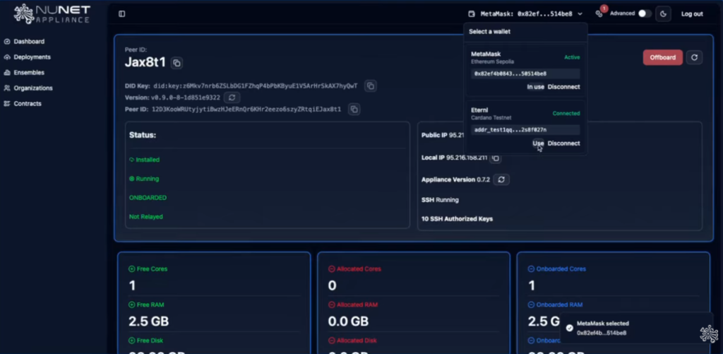 NuNet Launches Cardano Payments for Decentralized Compute Jobs NuNet Launches Cardano Payments for Decentralized Compute Jobs: The multi-chain platform now allows users to deploy and pay for GPU/CPU resources directly with ADA.