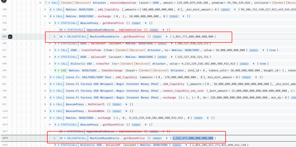 Makina Finance Exploit Drains $4.2 Million from Curve Stablecoin Pool Makina Finance Exploit Drains $4.2 Million from Curve Stablecoin Pool: A flash loan attack manipulates an oracle, draining a DUSD/USDC liquidity pool.