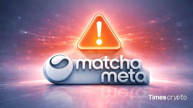 Warning sign with Matcha Meta logo. Matcha Meta Exploit Drained $16.8M Via Compromised Router