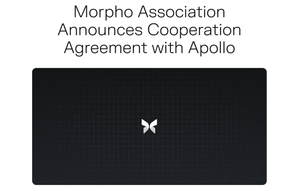 Morpho Surges 16% as $900B Giant Apollo Eyes Major Token Stake Morpho Surges 16% as $900B Giant Apollo Eyes Major Token Stake: Wall Street's latest DeFi play could see up to 90M MORPHO acquired over four years.