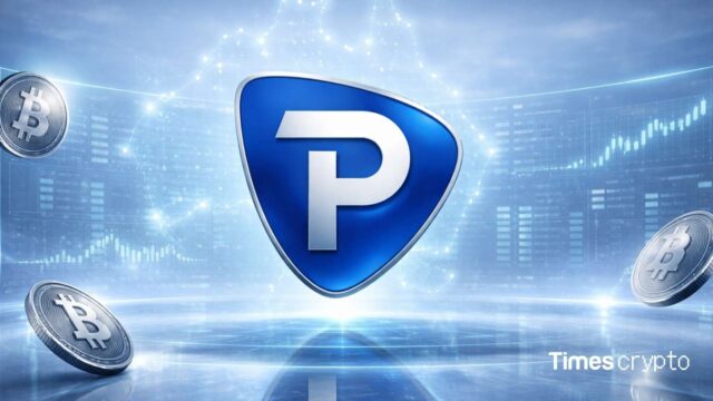 Pepperstone logo with digital background. Pepperstone Launches Spot Crypto Exchange in Australia