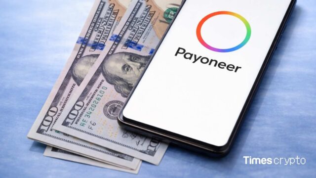 Smartphone with Payoneer logo and cash. Payoneer Files for U.S. Trust Bank Charter to Launch PAYO Digital Bank