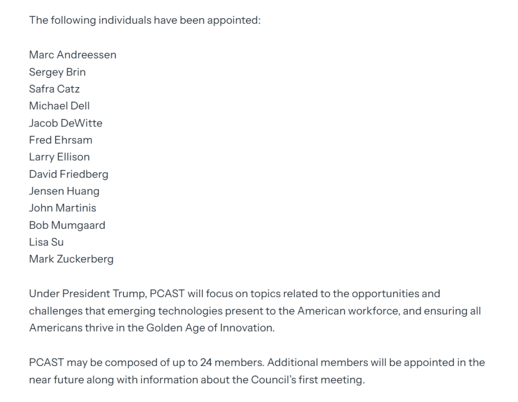 David Sacks Exits AI & Crypto Czar Role, Moves to White House PCAST 2 image 199