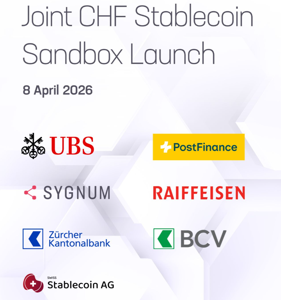 Swiss Banks Test Swiss Franc Stablecoin Use Cases UBS and Five Major Swiss Banks Join Forces to Test Swiss Franc Stablecoin Use Cases: The consortium launches a regulatory sandbox to explore blockchain applications for CHF, aiming to strengthen Switzerland's digital money ecosystem.