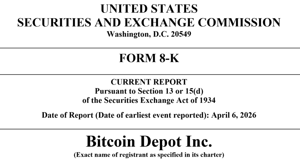 Bitcoin Depot Hack: ATM Operator Took 3 Days to Detect $3.6 Million Theft: The largest U.S. crypto ATM operator disclosed a March 23 breach after attackers stole 50.9 BTC using compromised credentials.