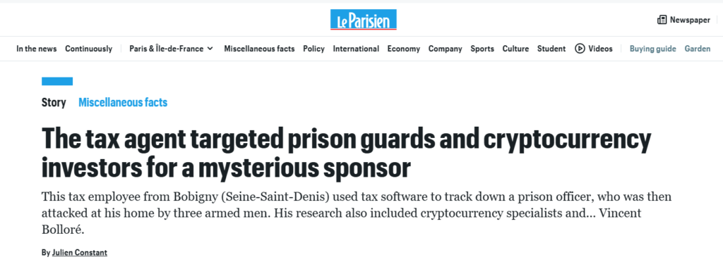 France Charges 88 Suspects as Crypto Wrench Attacks Rise, Durov Alleges Complicity France Charges 88 Suspects as Crypto Wrench Attacks Rise, Durov Alleges Complicity: France has charged 88 suspects in a wave of violent kidnappings targeting wealthy crypto investors, with a tax official allegedly leaking sensitive data.